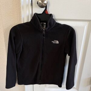 The North Face Kids Black Full-Zip Fleece